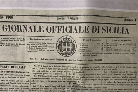 Giornale di Sicilia, il quotidiano che parla d'Italia compie 160 anni ...