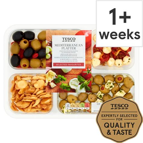 Tesco Mediterranean Inspired Platter 230G - Tesco Groceries