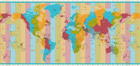 World Clock Globe Map - Coriss Cherilynn