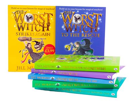 Worst Witch 7 Books Children Collection Paperback Gift Pack By Jill ...