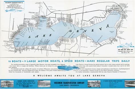 Lake Geneva Depth Map