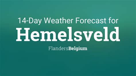 Hemelsveld, Belgium 14 day weather forecast