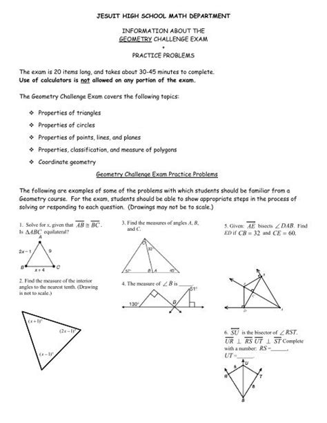 Do You Have To Take Geometry In High School - School Walls