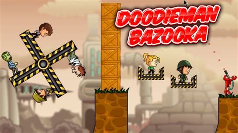 Doodieman Bazooka Full Game Walkthrough All Levels 1 - 25 - YouTube