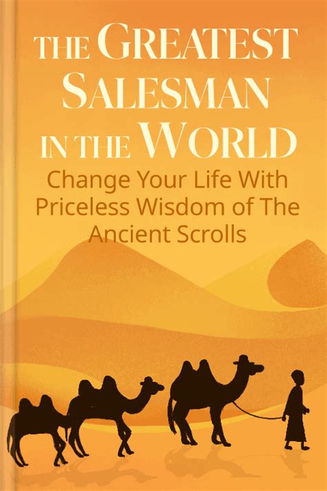 The Greatest Salesman In The World Summary PDF | Og Mandino