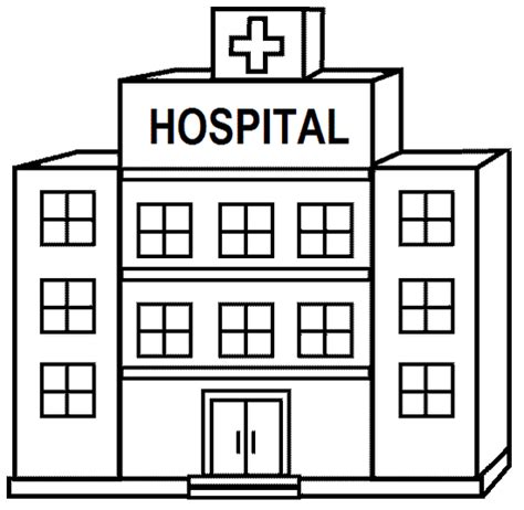 Hospital Coloring Pages Printables