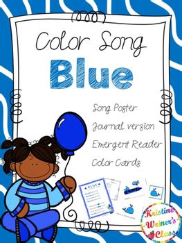 Blue Color Song {A Mini-Unit} by Kristine Weiner | TPT