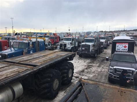 Nisku truck convoy and pro-pipeline rally ‘way bigger than expected ...