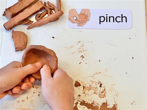 Simple Clay Skills & Techniques to Teach Children - how we montessori