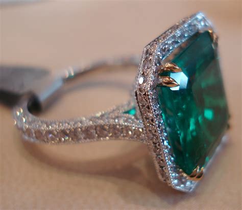 Colombian emerald ring | View large Traditionally mined in A… | Flickr