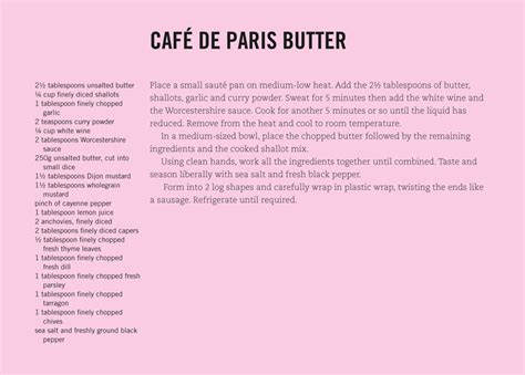 Cafe de Paris butter, Auckland CBD, Newton • Localist