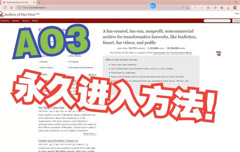 AO3永久进入方法（镜像搭建教程） - 视频下载 Video Downloader