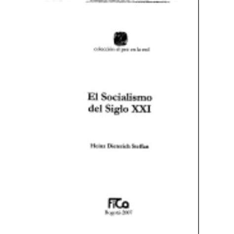 SOCIALISMO DEL SIGLO XXI - librerialerner