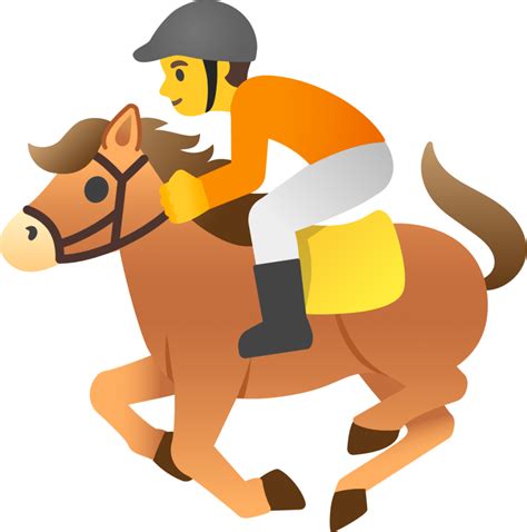 "horse racing" Emoji - Download for free – Iconduck