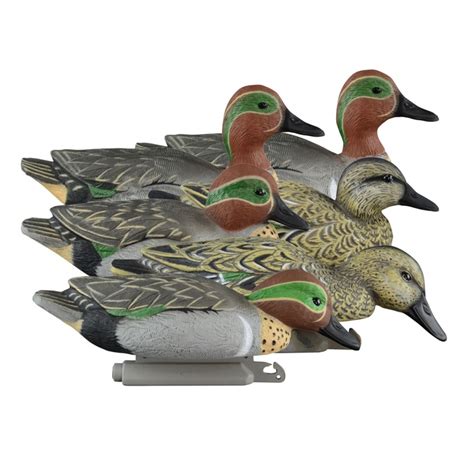 GREEN WING TEAL DUCK DECOYS 12 PC.