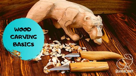 Wood Carving for Beginners - Basics&Tips - YouTube