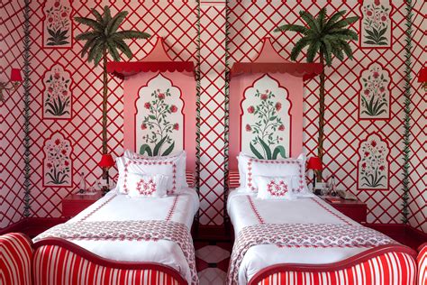 Jaipur’s Newest Boutique Hotel, Villa Palladio Is A Maximalist Crimson ...