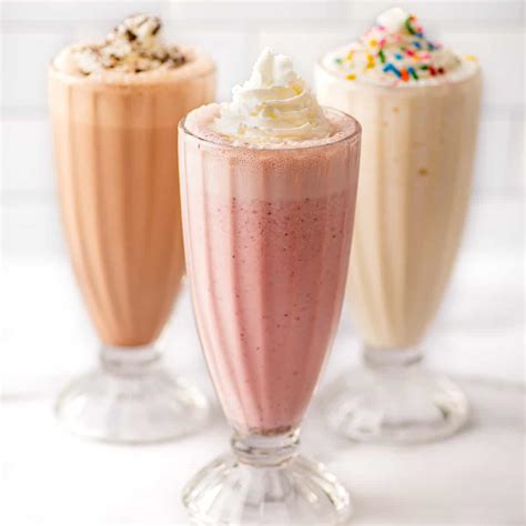 Milkshake Recipes Cheat Sheet (How to Make Almost Any Milkshake ...