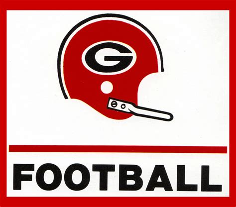 1982 Georgia Bulldogs Football Helmet Mixed Media by Row One Brand - Pixels