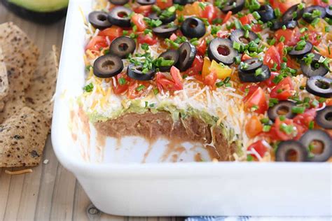 7 Layer Taco Dip Recipe With Cream Cheese | Deporecipe.co