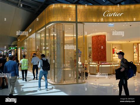 Cartier shop at Suvarnabhumi airport Bangkok, Thailand Stock Photo - Alamy