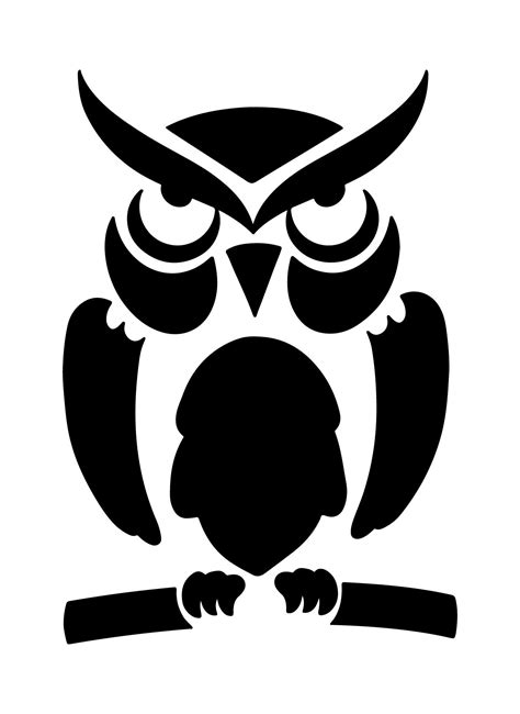 7 best printable owl pumpkin carving stencils – Artofit