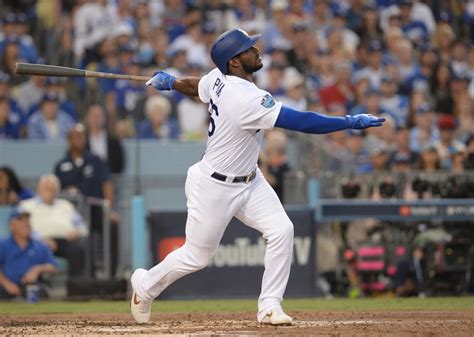 Dodgers: Yasiel Puig Unleashes a Massive Bat Flip After Postseason ...