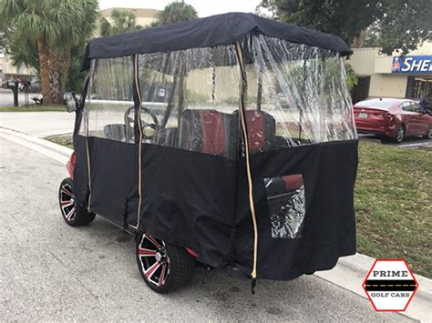 Golf Cart Enclosure for Evolution 4 Passenger Golf Cart - Prime Cart Parts