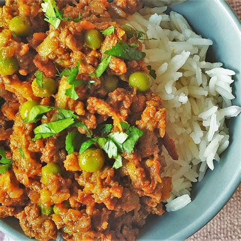 Spicy ground beef curry and rice - an easy midweek supper - Foodle Club