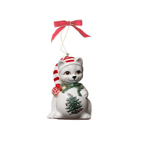 Spode 2023 Christmas Tree Playful Kitten Ornament