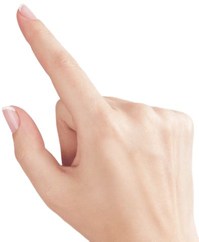 Finger Up transparent PNG - StickPNG