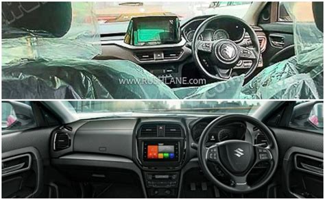 New Maruti Suzuki Vitara Brezza Interior Leaked In New Images