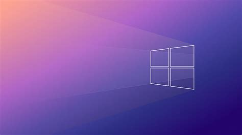 Windows 10 , Gradient background, Minimal, , Technology HD wallpaper ...