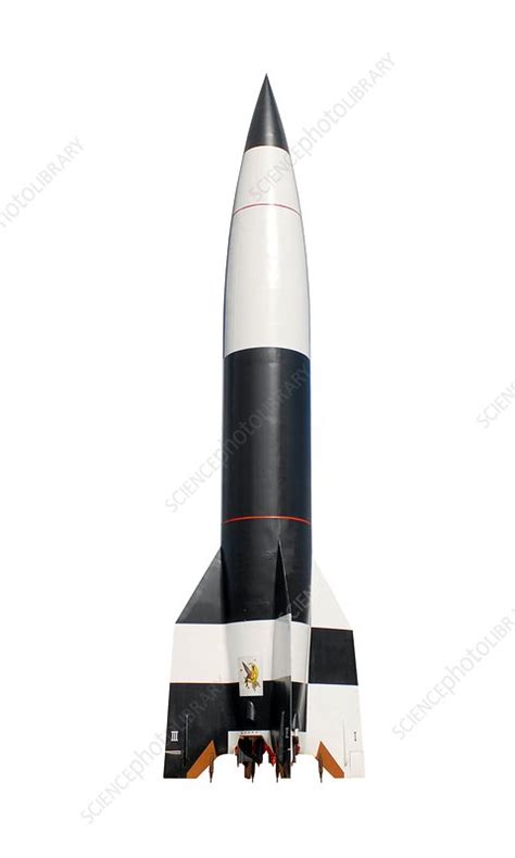 V-2 rocket launch, artwork - Stock Image - C013/8992 - Science Photo ...