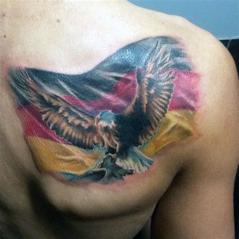 50 German Eagle Tattoo Designs for Men [2024 Guide] | German tattoo ...