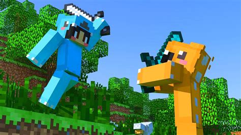 Omz vs Kory in Minecraft Battle Challenge 1 vs 1 - YouTube