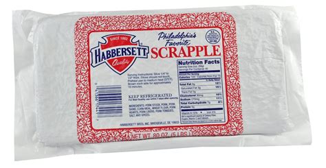 Scrapple - Philadelphia, PA - Habbersett Scrapple