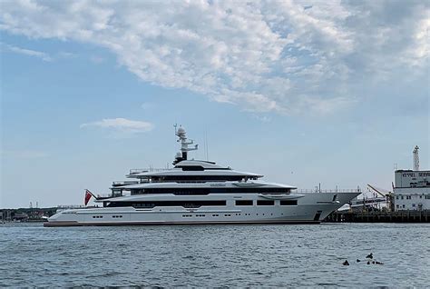 NFL Owner Docked His $180 Million Dollar Yacht In Portland