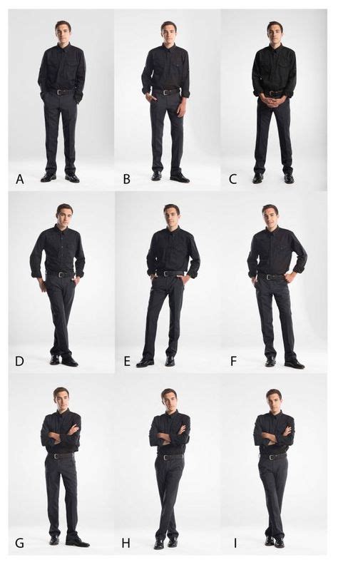 Posing Charts for Photographers | Drawing poses male, Pose reference ...