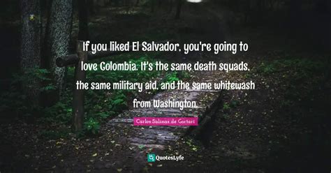 If you liked El Salvador, you're going to love Colombia. It's the same ...