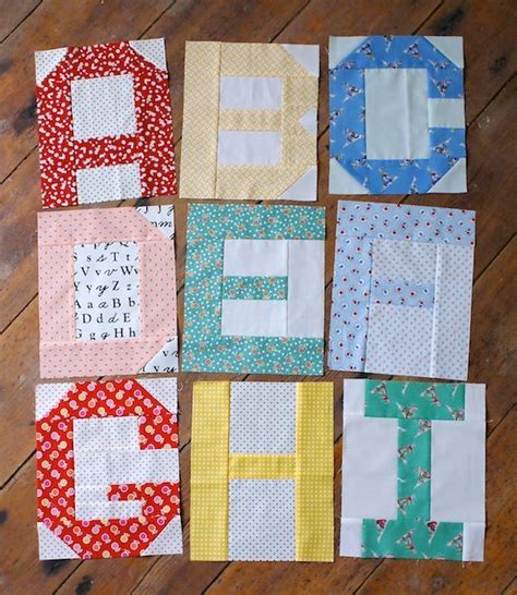 Best Day Ever: FREE Alphabet Characters Block Patterns | Alphabet quilt ...