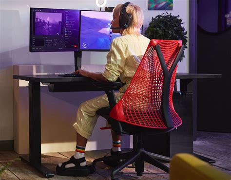 There are gaming chairs, and then the special edition Sayl with a 3D ...