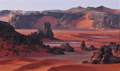 Breathtaking Sahara Desert Landscape