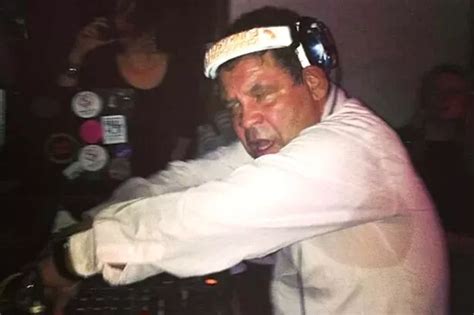 Craig Charles performs a DJ SWEAT as he spins the decks non stop over ...