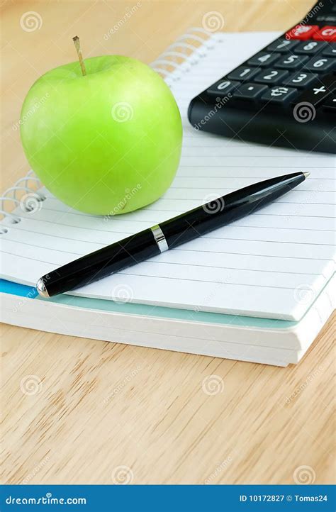 Green apple stock image. Image of apples, book, business - 10172827