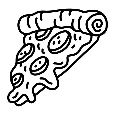 Pizza Slice vector icon 553607 Vector Art at Vecteezy