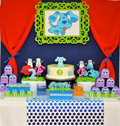 Blue S Clues Birthday Banner Blue S Clues Party Blue S Clues Birthday ...