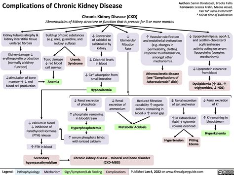 Complications of Chronic Kidney Disease (CKD) | Calgary Guide