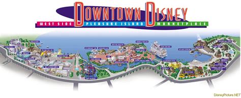 Downtown Disney | Downtown disney, Downtown disney orlando, Disney map