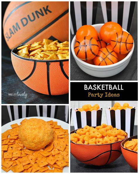 Creative Basketball Party Ideas - Make Life Lovely